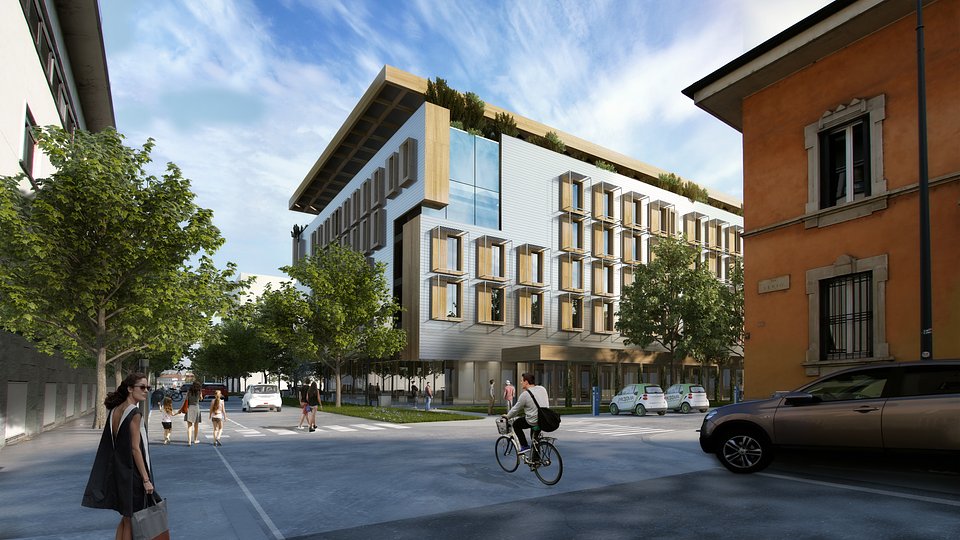 Proxima City, Via Serio Ovest