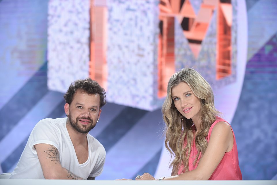 Joanna Krupa i Michał Piróg w programie Top Model