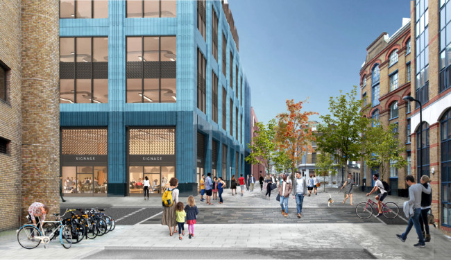 Planungsvisualisierung - Blickrichtung Worship Square