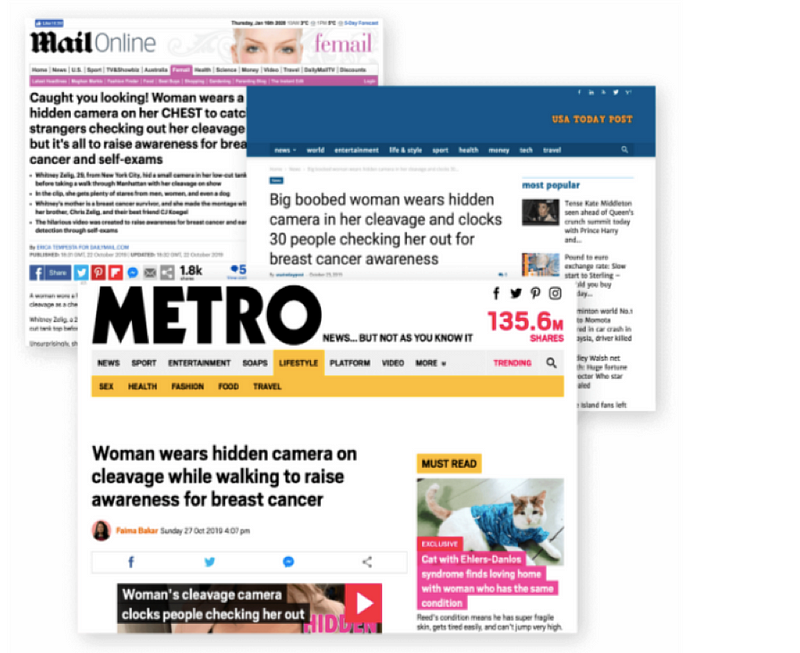 Over 150 media outlets worldwide had linked to the video, garnering millions of views.
