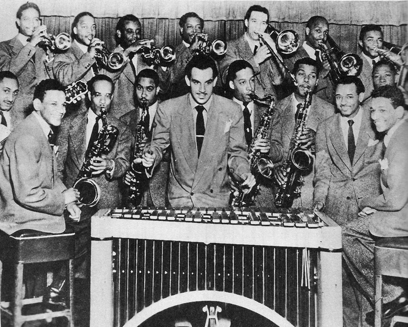 Johnny Otis and his orchestra at Club Alaban, 1946. Otis is the subject of California Documentary Project awardee WHO THE HELL IS JOHNNY OTIS?