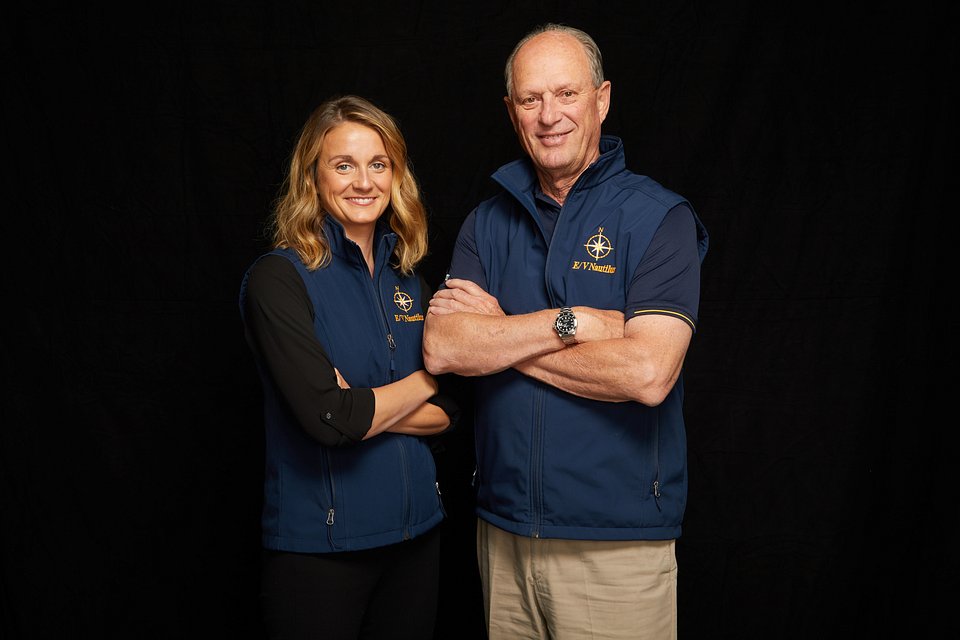 Allison Fundis i Robert Ballard