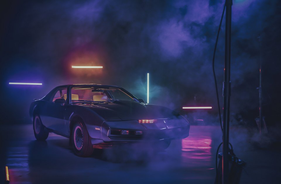 Replika auta z serialu „Knight Rider”