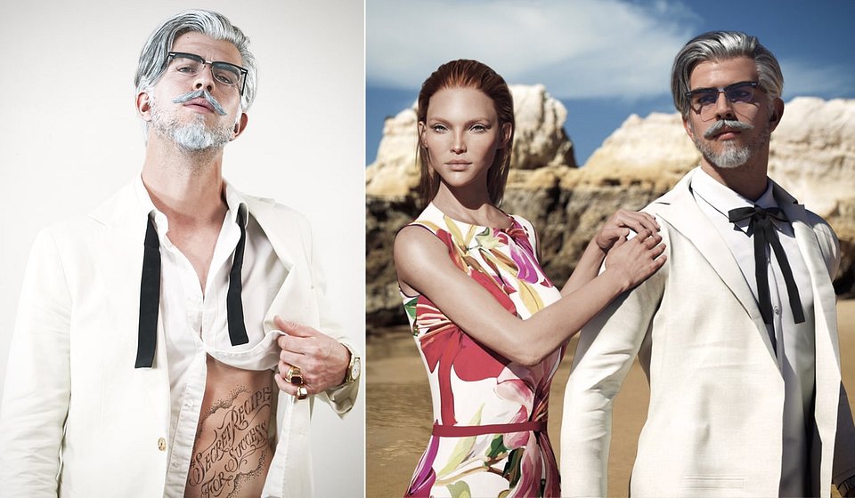 Źródło: https://www.adweek.com/creativity/kfc-created-a-virtual-influencer-colonel-sanders-mocking-marketings-newest-odd-trend/