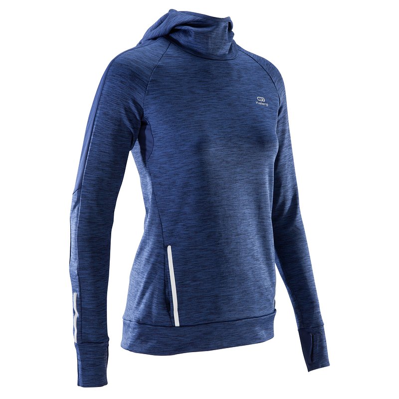 Decathlon, bluza do biegania run warm hood damska Kalenji, 69,99 PLN (4).jpg