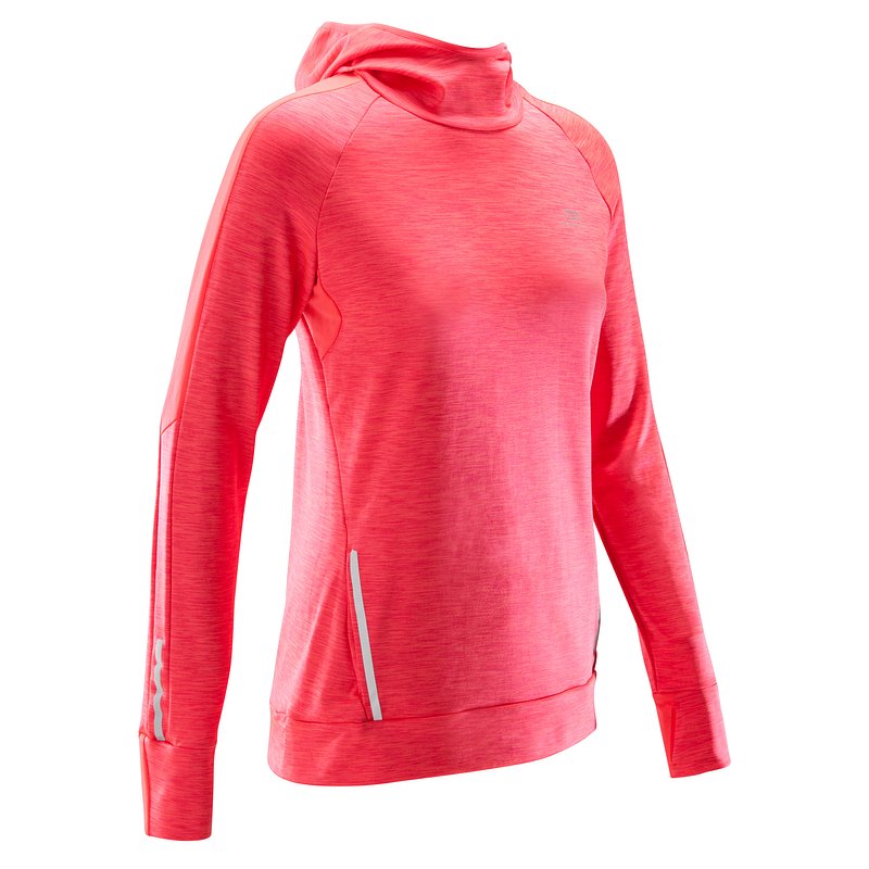 Decathlon, bluza do biegania run warm hood damska Kalenji, 69,99 PLN.jpg