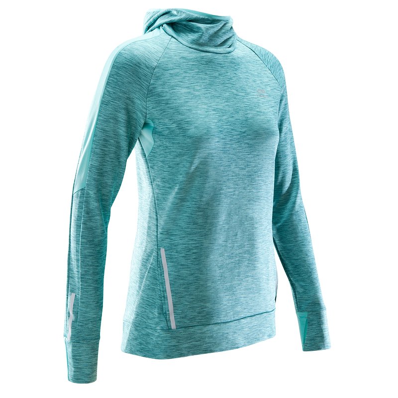 Decathlon, bluza do biegania run warm hood damska Kalenji, 69,99 PLN (5).jpg