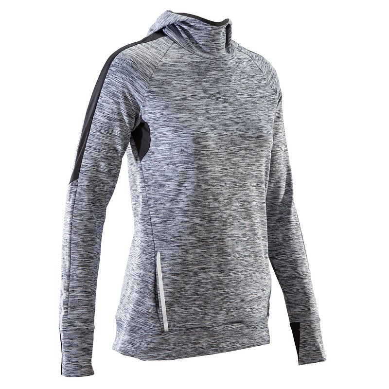 Decathlon, bluza do biegania run warm hood damska Kalenji, 69,99 PLN (3).jpg