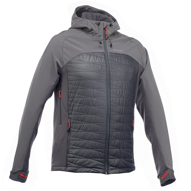 Decathlon, kurtka softshell trekkingowa hybrid męska Quechua, 249,99 PLN (2).jpg