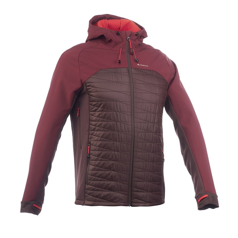 Decathlon, kurtka softshell trekkingowa hybrid męska Quechua, 249,99 PLN.jpg