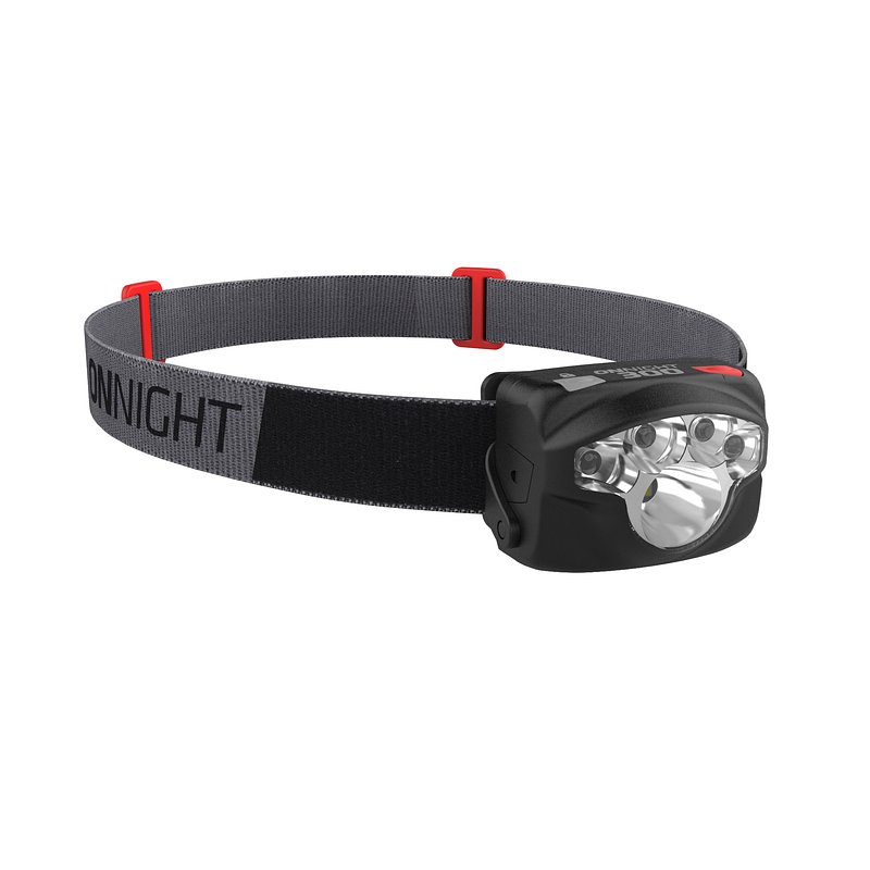 Decathlon, lampa czołówka trek onnight 300-130 lumenów Forclaz, 59,99 PLN.jpg