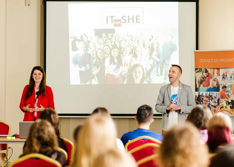 Joanna Niemiec - koordynatorka programu IT for She realizowanego we współpracy z Fundacją Perspektywy