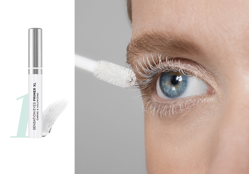 DOUGLAS SENSATION'EYES PRIMER XL, Odżywcza baza pod tusz do rzęs, 59 zł
