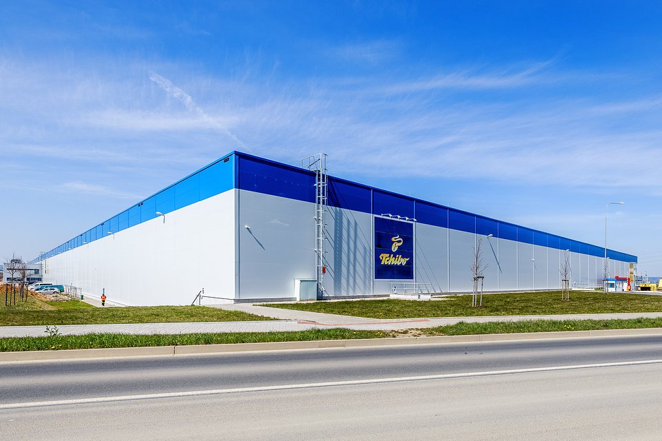Tchibo distribution centre in Panattoni Park Cheb (photo credit: Panattoni)