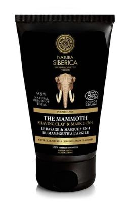 Naturalna pianka-maska do golenia 2w1 The Mammoth Natura Siberica Men