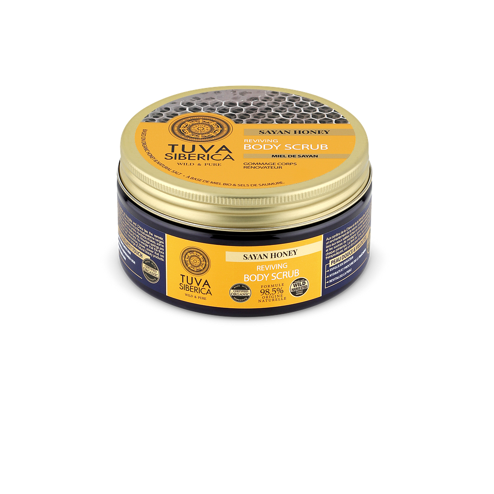 Rewitalizujący bio – peeling do ciała Sayan Honey Tuva Siberica