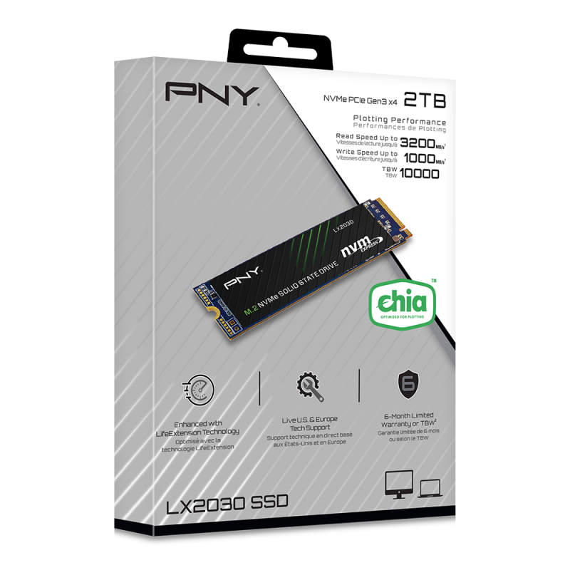 PNY LX2030 M.2 NVMe Gen3 x4 2Tb