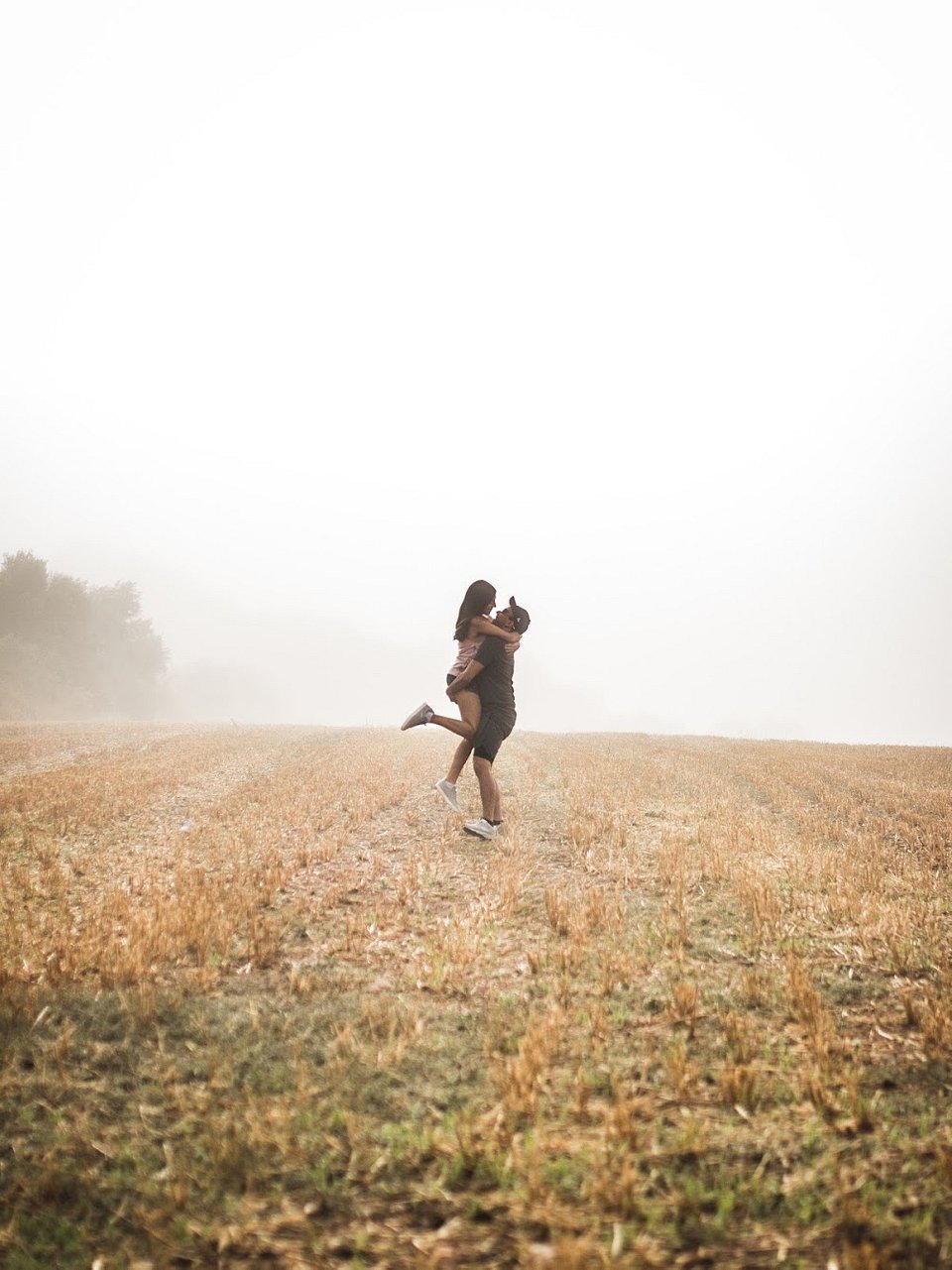 Pure joy for this couple who just had just found hours before that they were expecting their first child (Leonardo Rodriguez/AGORA images)