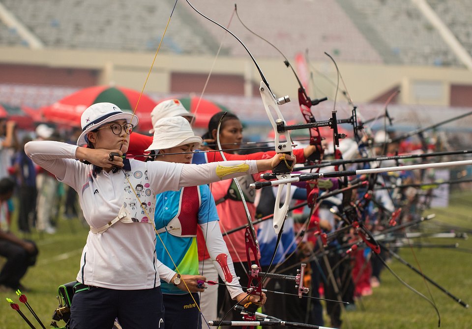 International Solidarity Archery Championships in Dhaka, Bangladesh (Azim Ronnie/AGORA images)