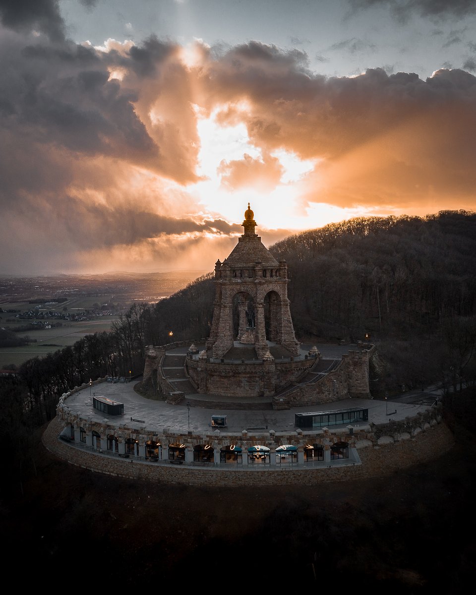 Location: Emperor William Monument, Porta Westfalica, Germany