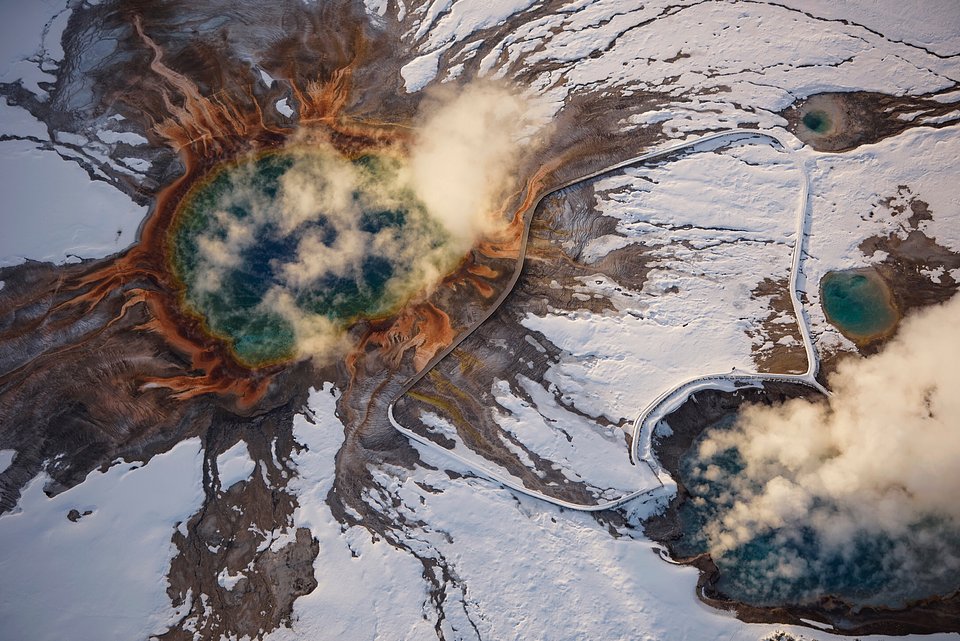Location: Midway Geyser Basin, Yellowstone, USA