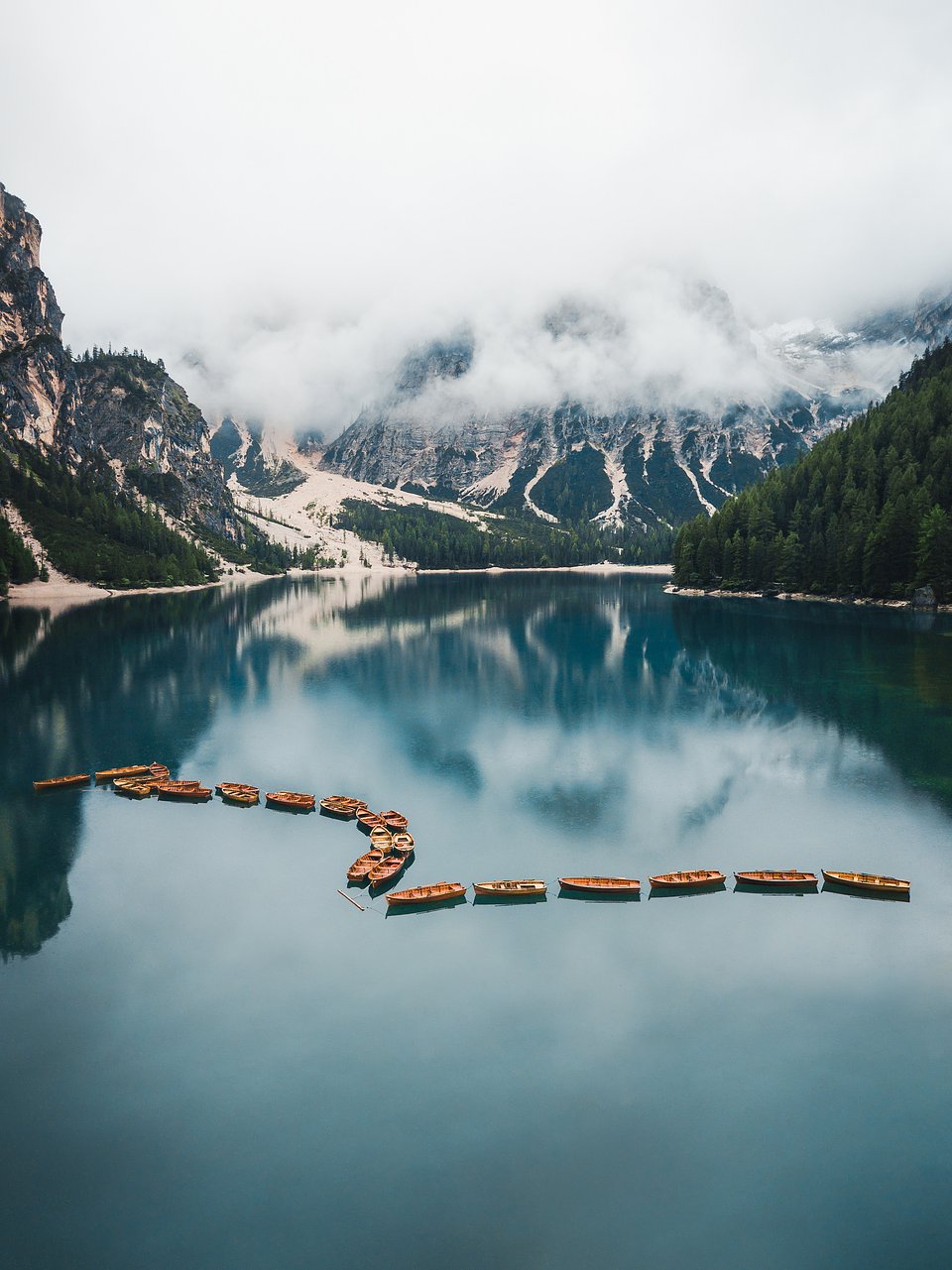 Location: Lago Di Braies, Italy