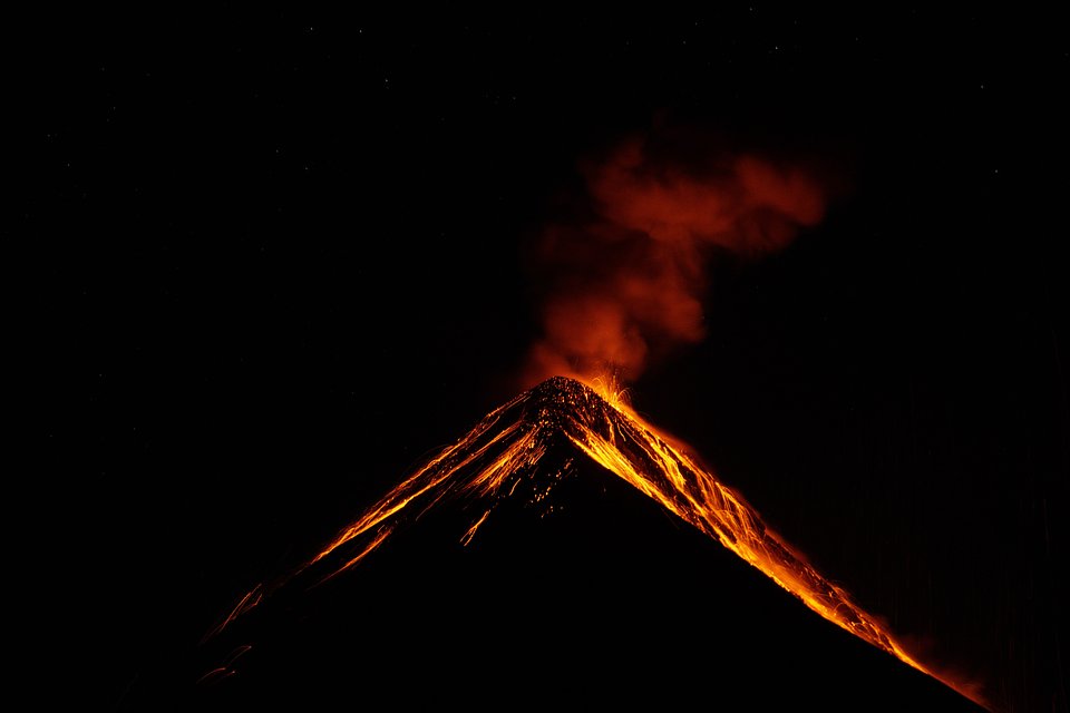 Location: Volcán de Fuego, Guatemala