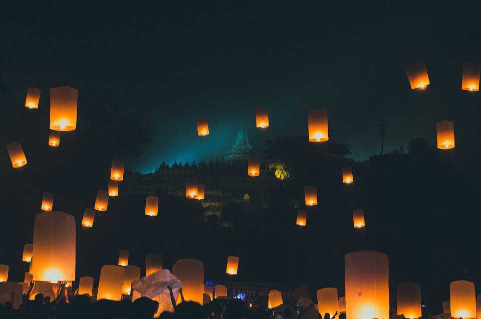 Location: Borobudur temple, Indonesia