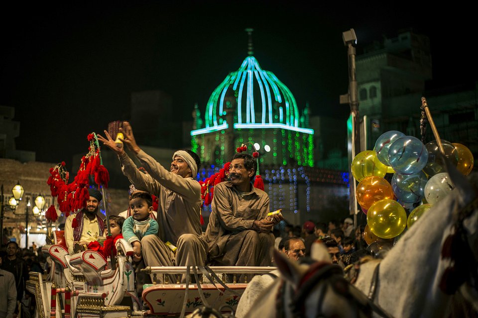 Location: Eid Milad Un Nabi, Lahore, Pakistan