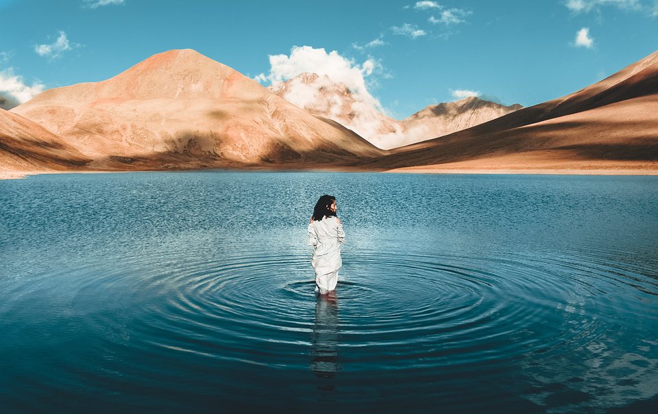 Ubicación: Lago Kelitsadi, Kazbegi, Georgia
