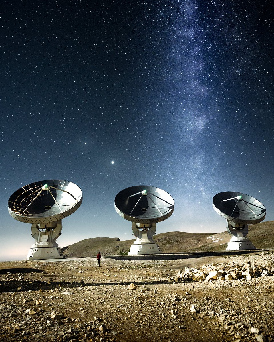Ubicación: Observatorio NOEMA, IRAM en el Macizo del Devoluy, Francia