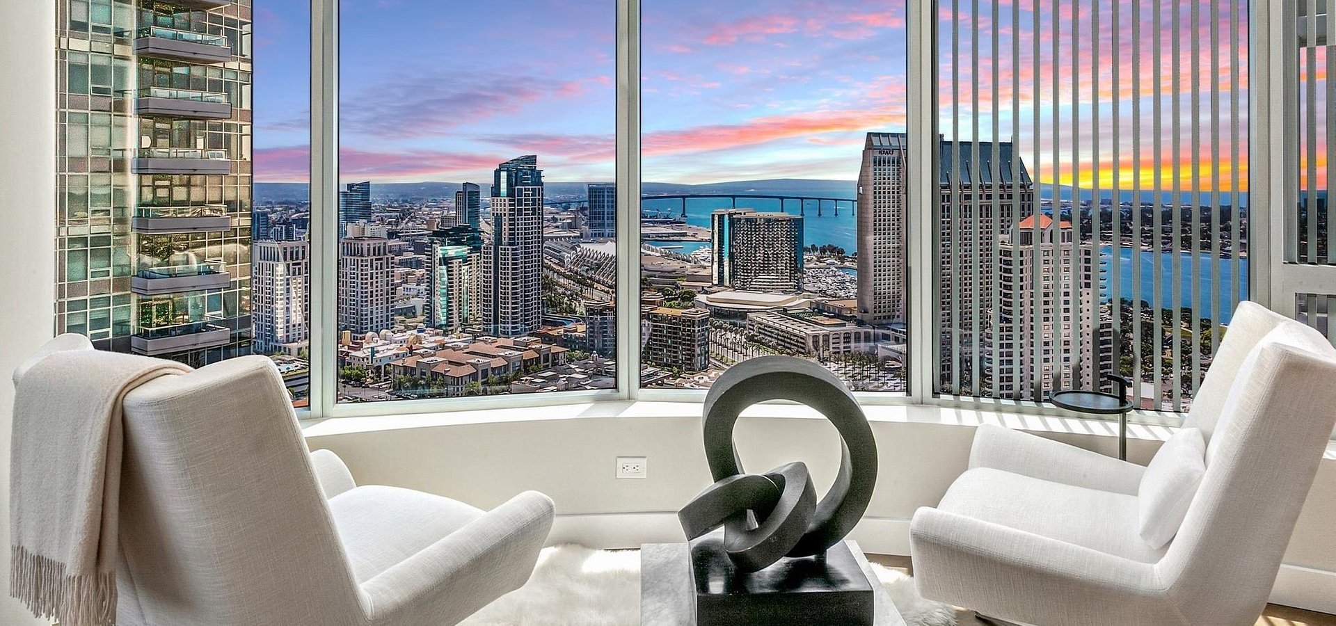 Coldwell Banker Realty Lists Downtown San Diego HighRise Smart Home with Sprawling Water Views