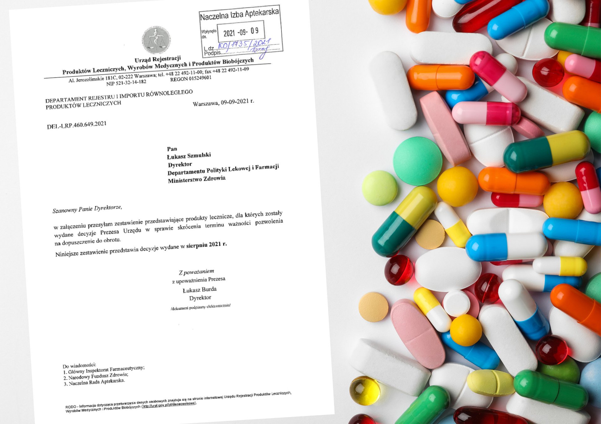 Skrócenia terminu ważności pozwoleń na dopuszczenie do obrotu. Sierpniowy wykaz