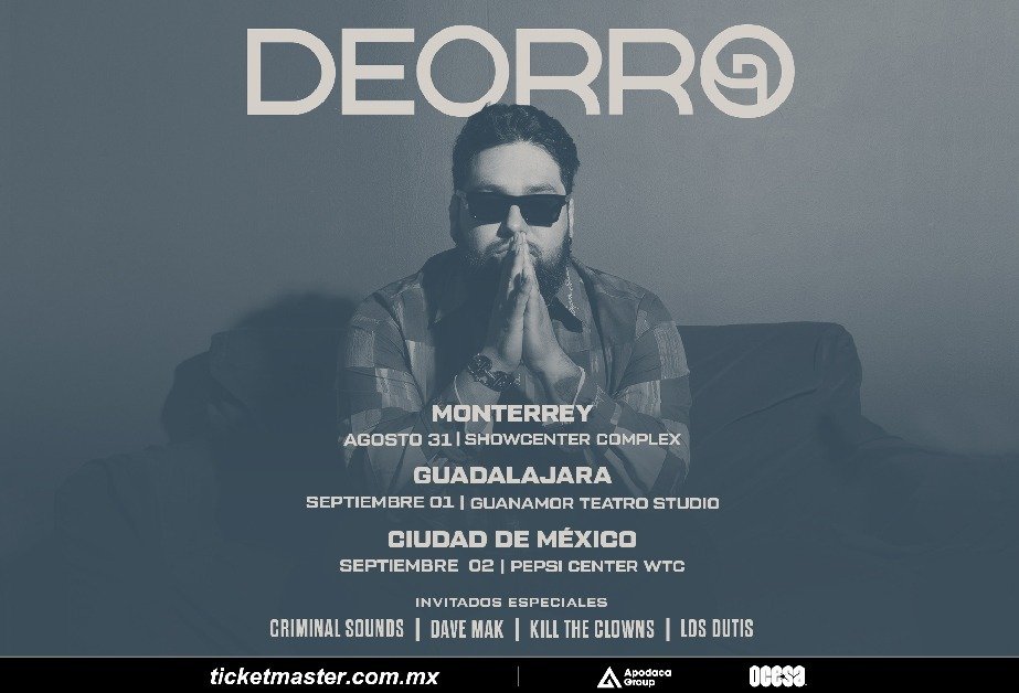 ¡El famoso productor latino, Deorro, anuncia su esperado regreso a