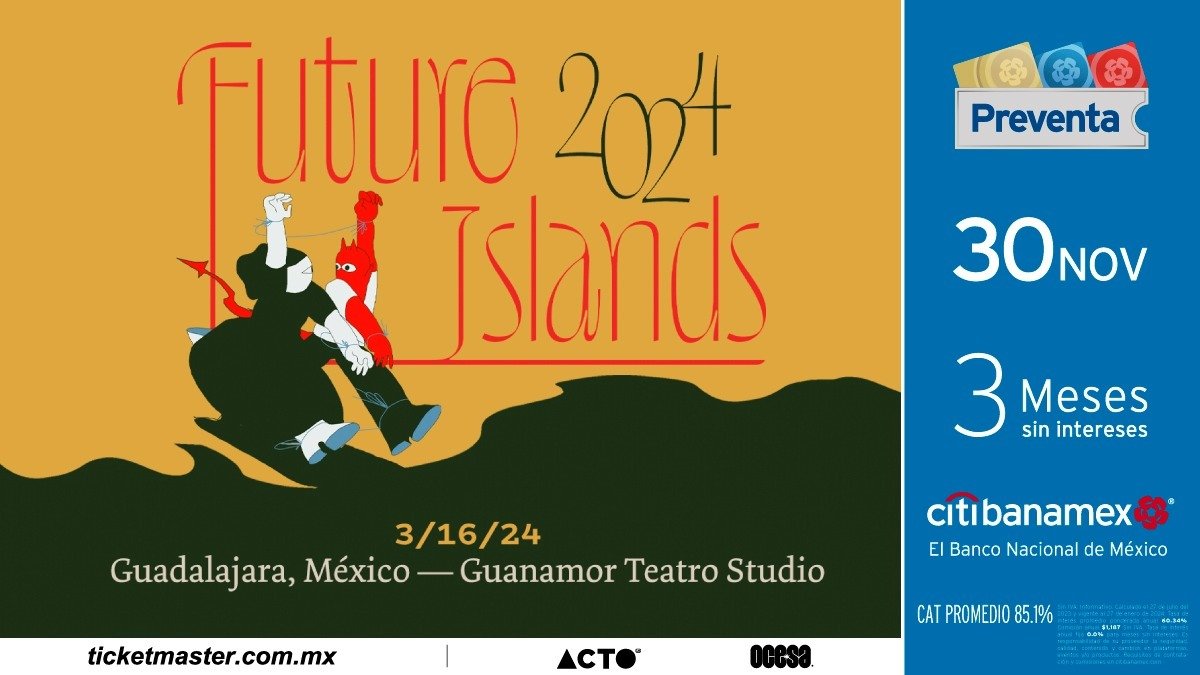 Future Islands en Guadalajara