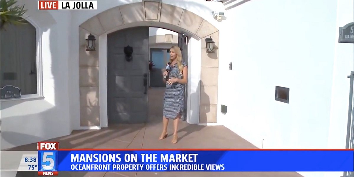 Fox 5 News Features 5366 Calumet Ave In Mansions On The Market Segment