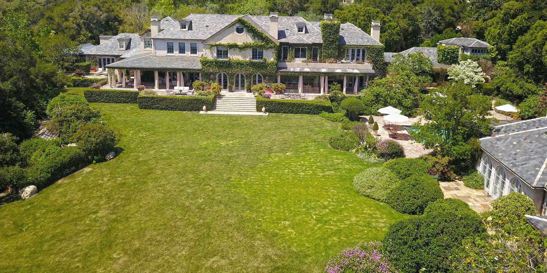 Coldwell Banker Realty Lists Montecito English Country Estate Designed