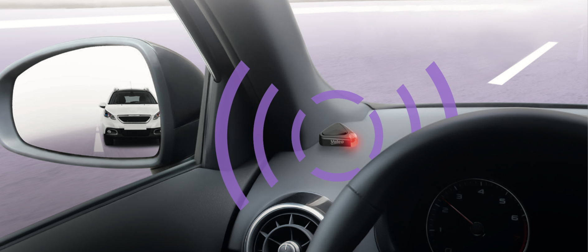 Valeo Safe Side the blind spot detection system