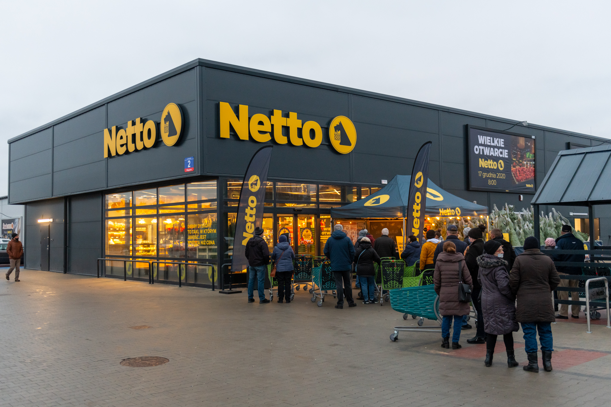 Netto otworzyło 5 nowych sklepów.