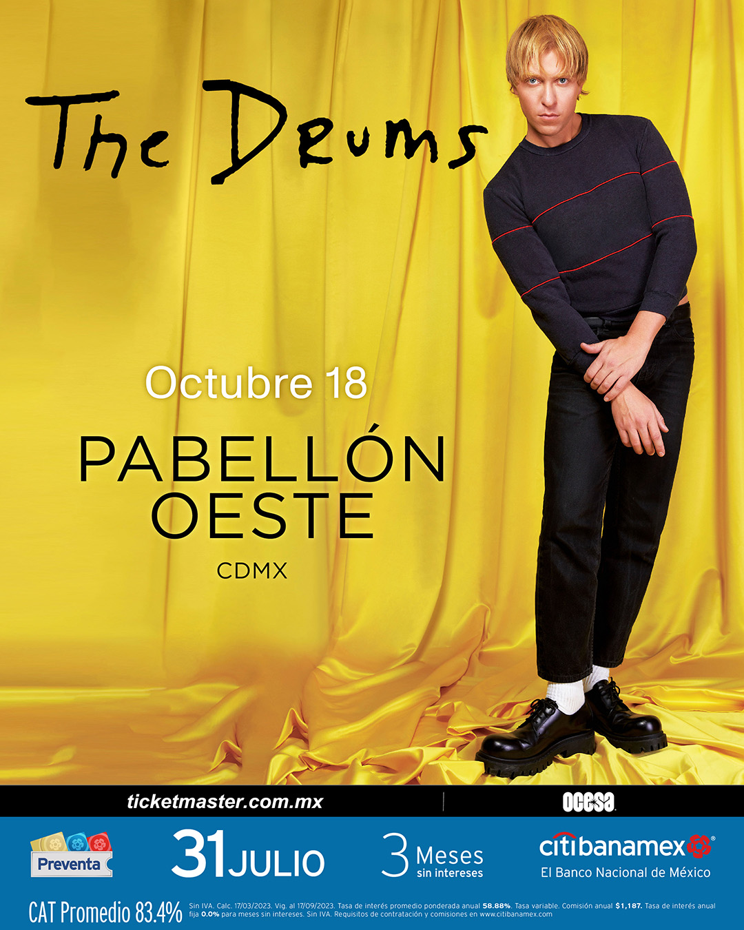 The Drums llega con su nuevo álbum a Ciudad de México