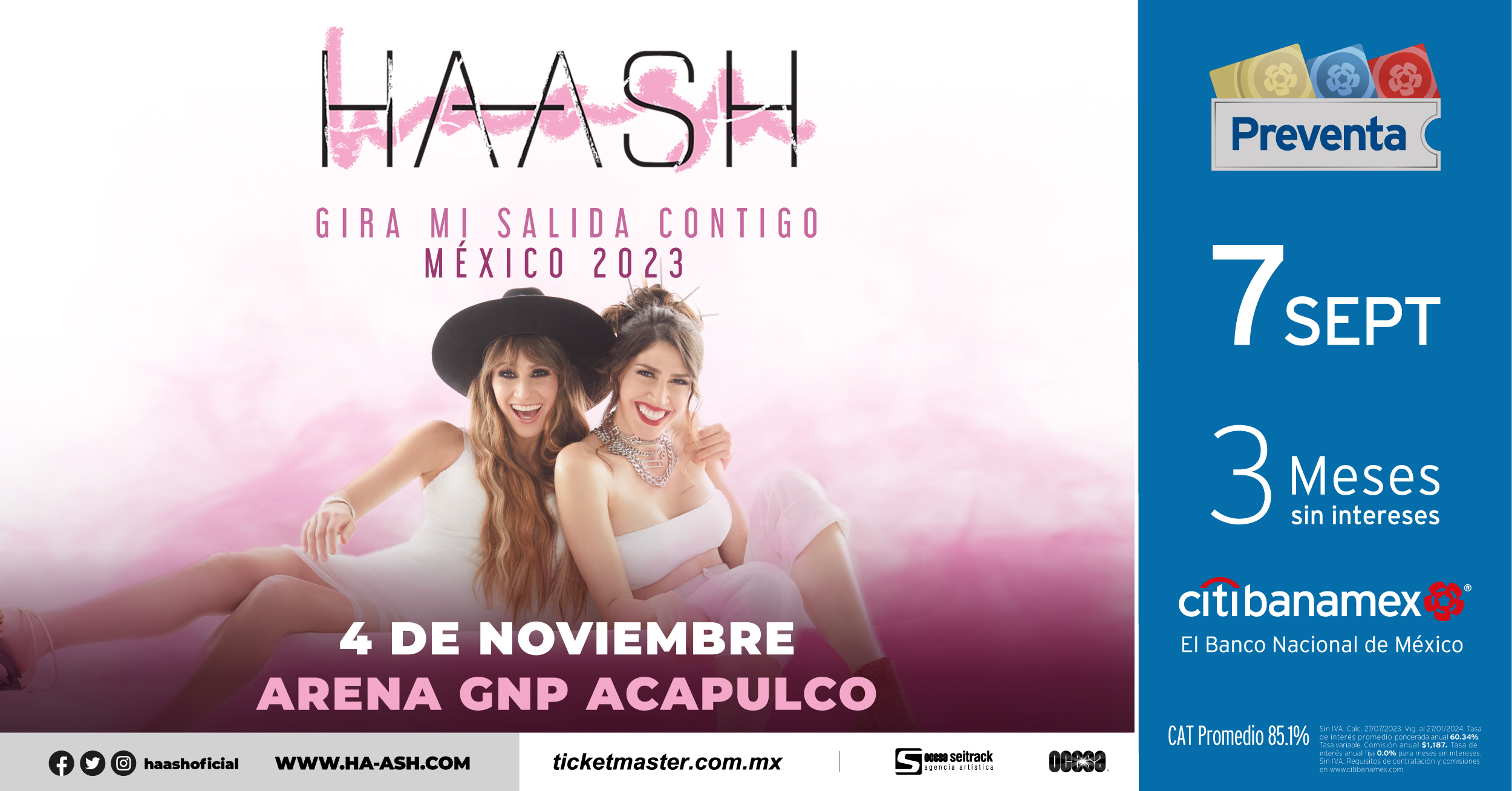 Ha*Ash extiende su exitosa gira hasta